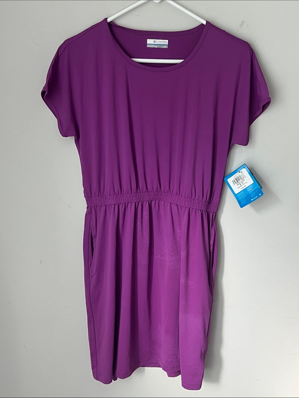 Columbia Chill River™ SS Purple Dress NWT size Small ^